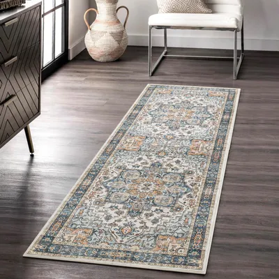 Productafbeelding van Antislip vloerkleed, 60 x 180 cm, microvezel, geschikt voor de hal