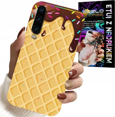 Obrázok produktu pre Puzdro Pre Huawei P30 - S Motívom Čokoládovej Oblátky