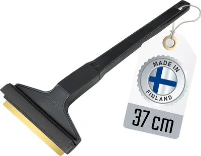 Produktbild von Eiskratzer Auto Messing MURSKA Eisschaber 37cm lang schnell, einfach & mühelos Scheibenkratzer Messingklinge Finnland Schwarz
