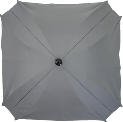 Produktbild von Skyline Sonnenschirm für Kinderwagen flexiblem Befestigungsarm UV-Schutz50+ Sonnensegel Sonnenschutz Kinderwagen-Sonnensegel, Ø70cm, Grau