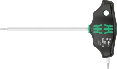Produktbild von WERA Torx-Schraubendreher 467 HF T8 x 100 x 12 32 x 132 mm