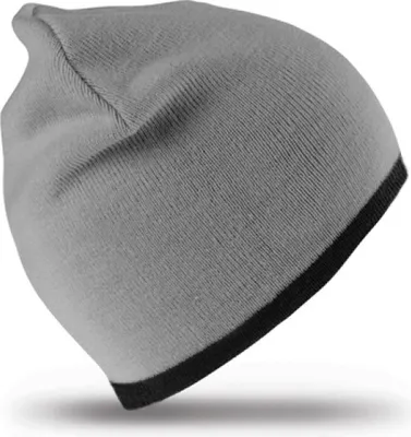 Produktbild von Result Winter Essentials RC046X | Reversible Fashion Fit Hat Wintermütze - Farbe: Bright Orange/Black - Größe: One Size