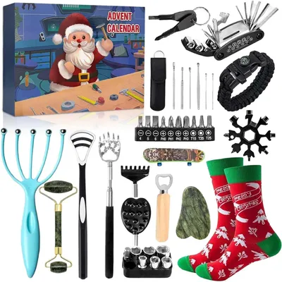 Produktbild von Adventskalender Männer Weihnachtskalender 2026 Jungen, Handwerkzeuge Weihnachtskalender