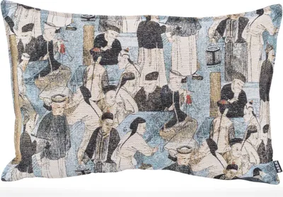 Produktbild von H.O.C.K. Ichiba Kissen mit Biese 60x40cm col. 03