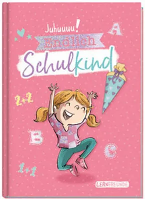Zdjęcie produktu dla Häfft-Verlag Freundebuch Endlich Schulkind rosa - A5