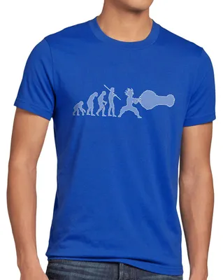 Produktbild von style3 Sayalution Herren T-Shirt Evolution Goku Dragon