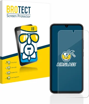 Produktbild von BROTECT Schutzglas für Samsung Galaxy A34 5G Schutzfolie Panzer Folie Glas Display Schutz klar