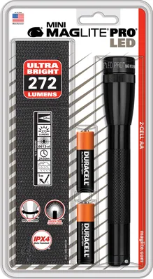 Produktbild von Mini Maglite® Pro LED 2AA Taschenlampe mit beachtlicher Leuchtkraft - Batterien und Holster im Lieferumfang enthalten