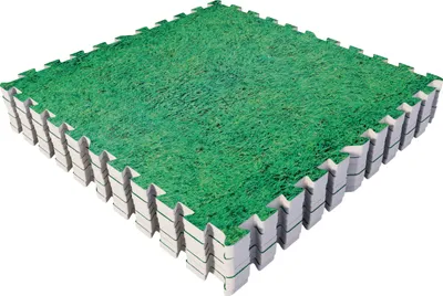 Produktbild von GORILLA SPORTS® Schutzmatten Set - 8 Matten, 60x60x1,2 cm, EVA Schaumstoff, rutschfeste, Farbwahl - Bodenmatte, Bodenschutzmatten Fitness, Puzzlematten, Unterlegmatte, Trainingsmatten, Poolmatte