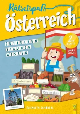 Produktbild von Rätselspaß Österreich - 2. Klasse Volksschule