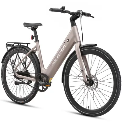 Produktbild von Maxton Urban20 E-Bike 28 Zoll, Elektrofahrrad mit Riemenantrieb & Drehmomentsensor, 36V 15Ah Akku, Tiefeinsteiger