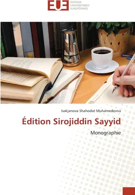 Produktbild von Édition Sirojiddin Sayyid