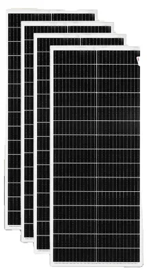 Obrázek produktu pro Solární panel, monokrystalický křemík, vodotěsné provedení, 600 W, 4 ks po 150 W
