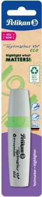 Image de Pelikan Büro 823425 Pelikan Textmarker 490 eco 1 Stück auf Blister Neon-Grün