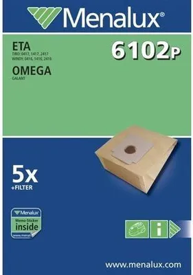 Produktbild von Staubsaugerbeutel Electrolux 6102 P MENALUX