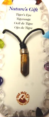 Produktbild von Edelstein-Stift-Anhänger, Tigerauge