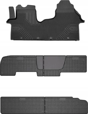 Image de Tapis en caoutchouc Renault Trafic 3 2014-2024 9 personnes 77