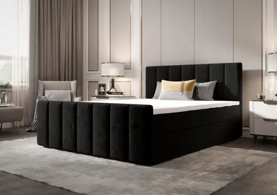 Produktbild von B&B Home Boxspringbett AdelleIV 160x200 cm – mit Bettkasten