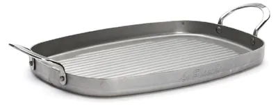 Produktbild von de Buyer 5640.02, Rechteckig, Grillpfanne, Edelstahl, Edelstahl, Stahl, 25 mm