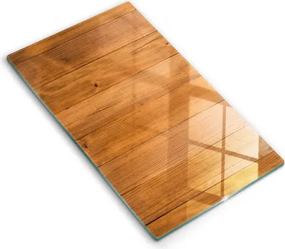 Produktbild von Abdeckung Glas - Küchenabdeckung - 30x52 cm - Abdeckplatte - Holzbretter