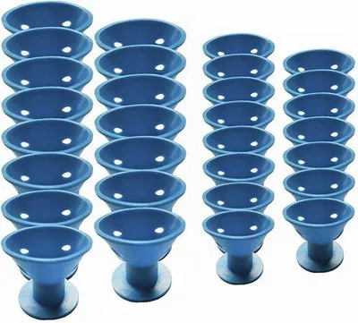 Produktbild von Famanu Krulspelden Set - Haarrollers für hitzefreie Locken - 30 Stück