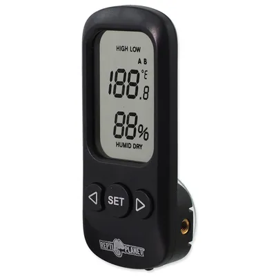 Image de Hygromètre LCD avec alarme - intérieur 1 pc