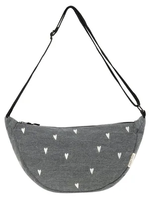 Produktbild von Studio Noos Fanny Pack - Denim Grey Hearts