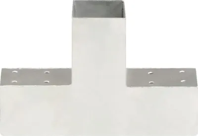 Obrázok produktu pre vidaXL Post Connector T-Form Pozinkovaný kov 71 x 71 mm