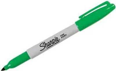 Obrázek produktu pro Popisovač Sharpie permanentní klasický s jemným hrotem - zelený
