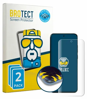 Produktbild von 2x BROTECT Fullscreen Schutzfolie für Motorola Edge 70 Fusion Plus Displayschutz Folie Fullcover Klar Transparent