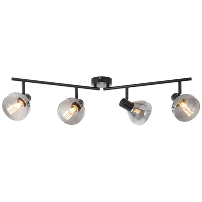 Productafbeelding van Design plafondlamp Reflekt 4-lichts zwart
