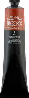 Produktbild von Blockx Ölfarbe, Kapuzinergelb - Tube 200ml - Capucien Hellgelb 216426BXC