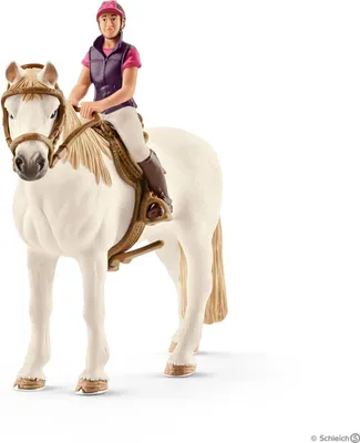 Produktbild von Schleich Horse Club 42359 Freizeitreiterin mit Pferd