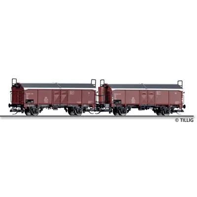Produktbild von Tillig 1076 Güterwagenset der DB