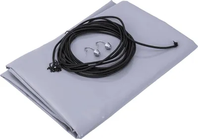 Produktbild von MANTES Flachplane 265x147 cm für ZASŁAW 265T XL / 265SU XL Anhänger, Grau