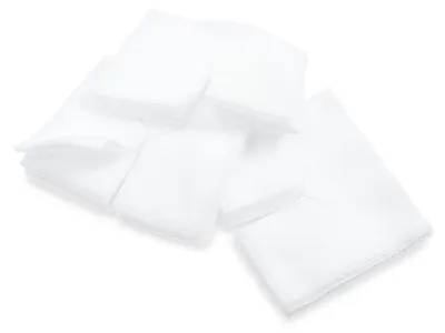 Produktbild von Meditrade BeeSana Vliesschlitzkompresse 4-fach 5 x 5 cm - unsteril - 100 Stk.