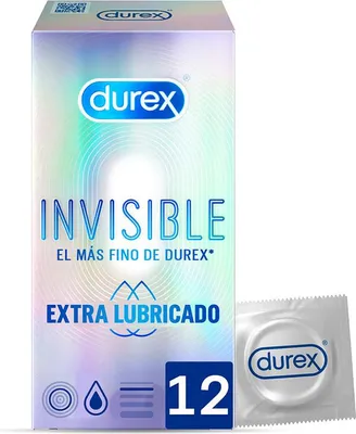 Obrázek produktu pro Durex kondom invisible lubric 12ud