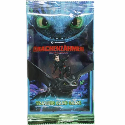 Image de Cartes à collectionner Dragons, Série 3 (2019) - Le monde secret - 1 booster