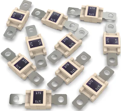 Produktbild von 10x AUPROTEC Mega Hochstromsicherung 175A Schraubsicherung weiß
