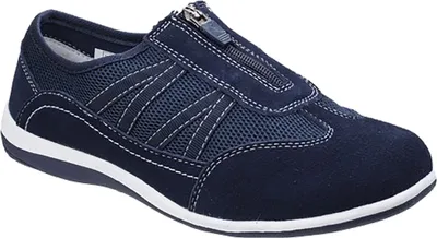 Produktbild von Fleet & Foster Damen Komfort-Sneaker Mombassa FS5100 (40 EU) (Marineblau)