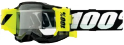 Produktbild von 100% ACCURI 2 Jr. FORECAST Goggle Black-Clear Lens schwarz