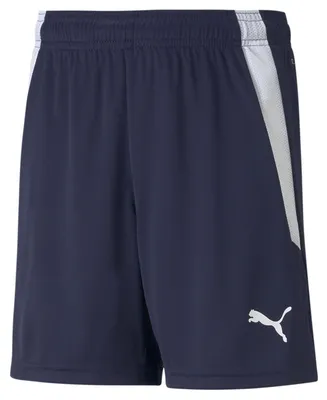 Produktbild von PUMA Uni Kinder Teamliga Jr Shorts, Peacoat-puma White, 152 EU