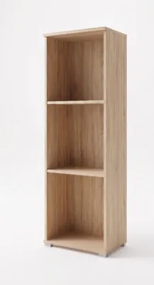 Produktbild von Standregal Sonoma Eiche 30 cm breit | "Pola" Regal 110 cm hoch | Schmaler Mehrzweckschrank | Platzsparendes Nischenregal