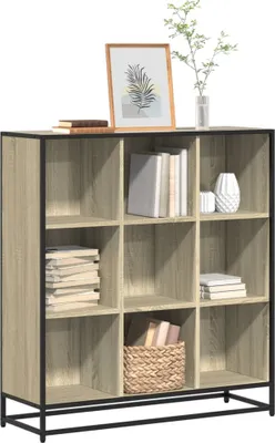 Zdjęcie produktu dla Maison Exclusive - Regał, dąb sonoma, 97,5x33x107,5 cm