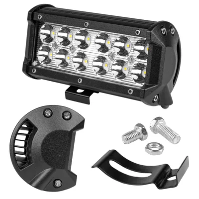 Zdjęcie produktu dla Lampa robocza LED Off-Road 16.5x8x6.5cm 6000K Zimna biel 3260lm 9-32V 36W 12xSMD LED 30/60° IP67 Czarny