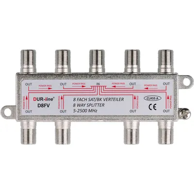 Immagine prodotto di Distributore a 8 vie DUR-line compatibile con Unicable