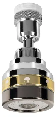Produktbild von Perlator mit Kugelgelenk und Reduktion M22x1, Chrom