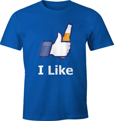 Produktbild von I like beer Herren T-Shirt Bier Fun-Shirt Moonworks® XL