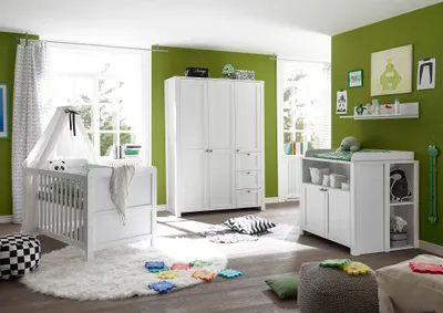 Produktbild von Wandregal LUISA Babyzimmer Pinie weiß