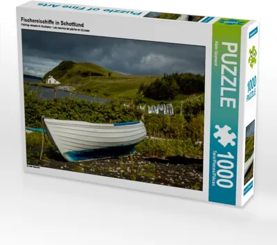 Produktbild von Calvendo Fischereischiffe in Schottland 1000 Teile Puzzle quer 640x480mm, Gaymard Alain; 7373396